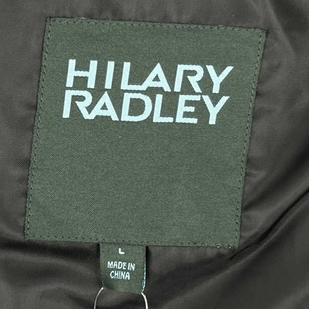 Hillary Radley Black Faux Fur Vest | Regular L Overcoat Winter